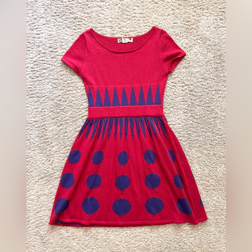 Red Knit Dress